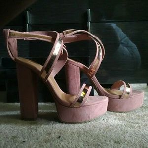 Rose Gold Heels